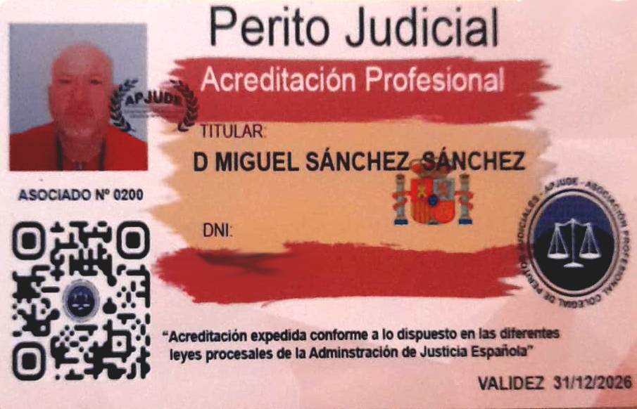 Credencial Perito Judicial